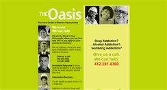 Desktop Screenshot of oasisrecoverycenter.org