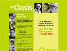 Tablet Screenshot of oasisrecoverycenter.org